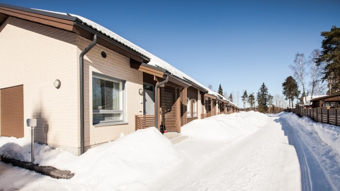 Maalämpö uusiin taloihin Espoon Invalidintiellä